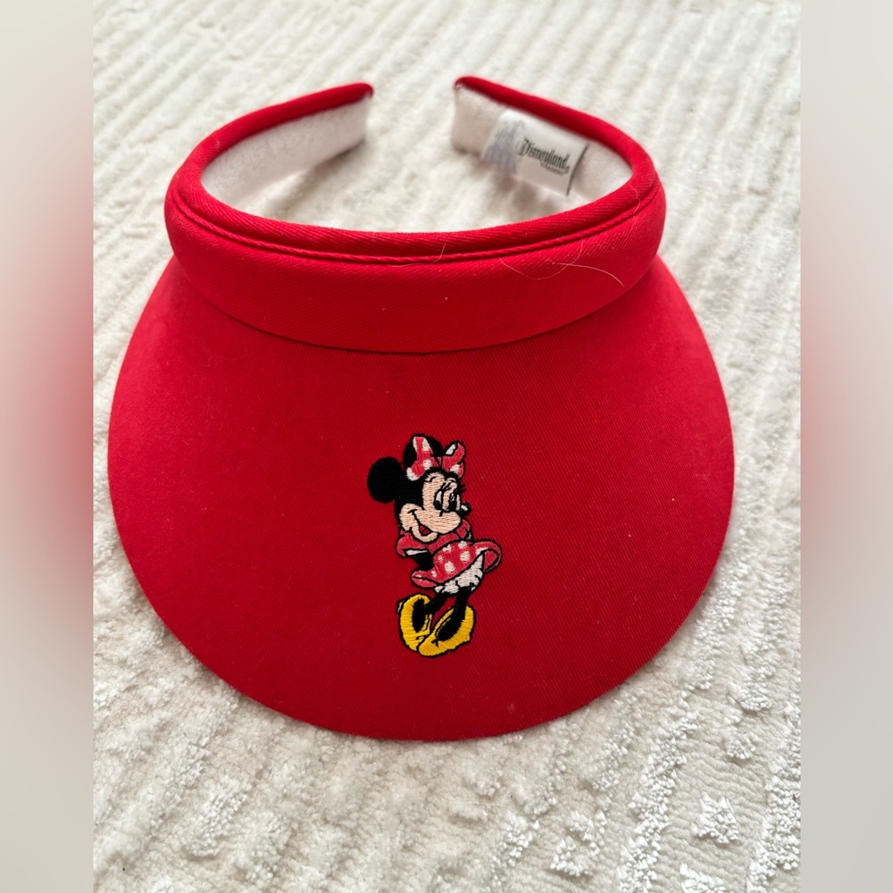 Minnie Mouse Red Visor